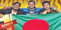 তিন তরুণের হাত ধরে বিশ্বমঞ্চে বাংলাদেশের গৌরব